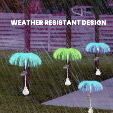 Pack of 2 Colour Changing Solar Lawn Lamps (L22)