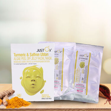 Turmeric & Saffron Ubtan Algae Peel off Jelly Facial Mask (TSUAP)
