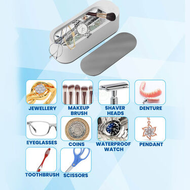 Ultrasonic Jewellery, Glasses & Accessories Cleaner (PD5)