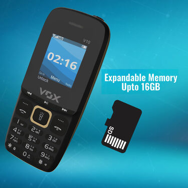 VOX Dual SIM 1.8" Big Battery Mobile with Stylish Watch (V10)