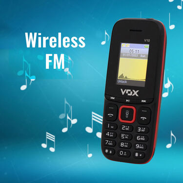 VOX Dual SIM 1.8" Big Battery Mobile with Stylish Watch (V10)