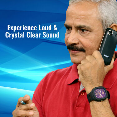 VOX Dual SIM 1.8" Big Battery Mobile with Stylish Watch (V10)