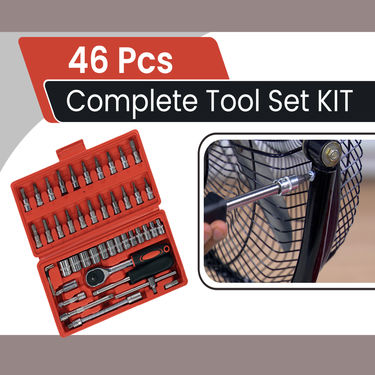 46 Pcs Complete Home Car & Bike Tool Kit