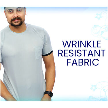 Pack of 10 Round Neck Pocket T-shirts with Digital Watch (10RT3)