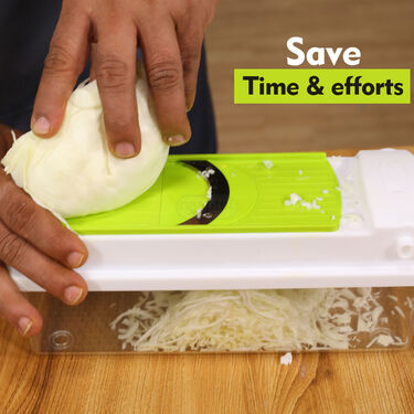 12 in 1 Quick Onion & Vegetable Dicer Slicer Shredder + Free 2 in 1 Peeler Grater (SS3)