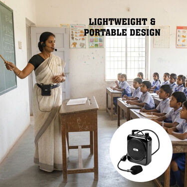 Wireless Voice Amplifier With Headset Microphone For Teaching (PMT)