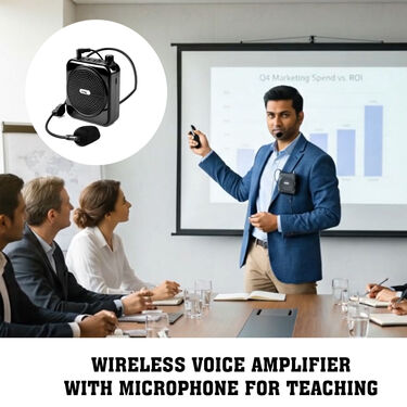 Wireless Voice Amplifier With Headset Microphone For Teaching (PMT)