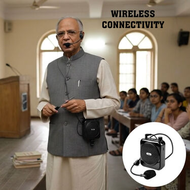 Wireless Voice Amplifier With Headset Microphone For Teaching (PMT)