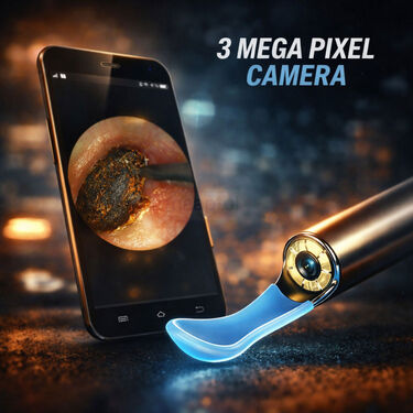 Rechargeable Ear Wax Remover With Camera (EDC6)