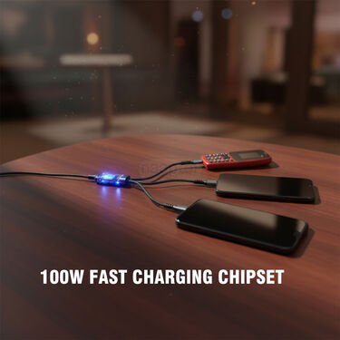 3 In 1 Cable With Fast Charging Chipset (CDC20)