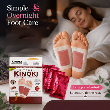 Detox Foot Patch With Rose Essence Pack of 10 (CD-DT10)