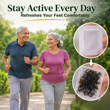 Detox Foot Patch With Activated Charcoal Extract Pack of 20 (DTXC20)
