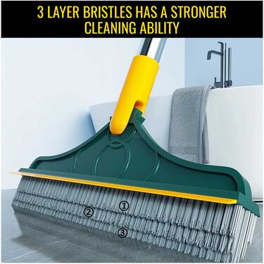 2 In1 Super Clean Rotating Brush with Wiper