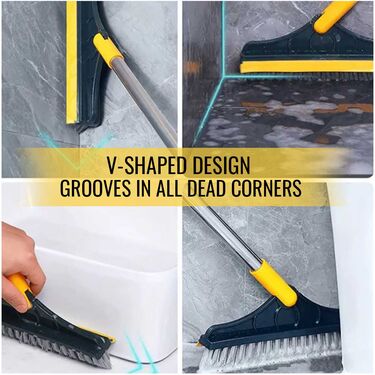 2 In1 Super Clean Rotating Brush with Wiper