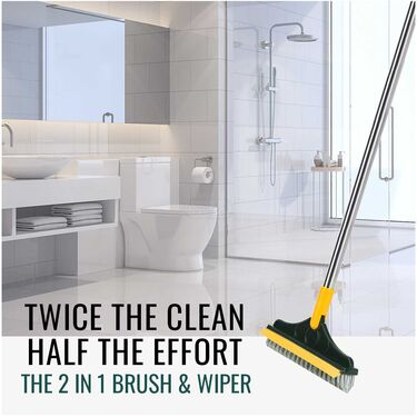 2 In1 Super Clean Rotating Brush with Wiper