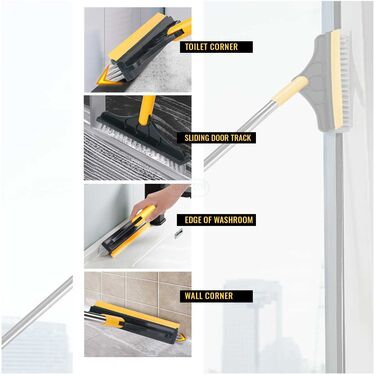 2 In1 Super Clean Rotating Brush with Wiper