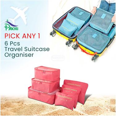 6 Pcs Travel Suitcase Organiser (6TO-1)