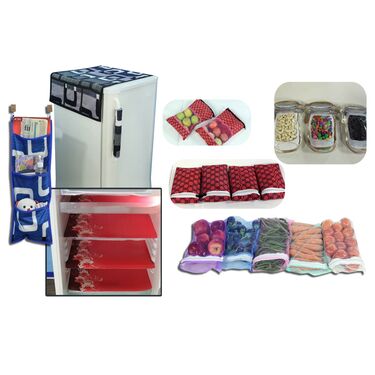 7 Pcs Fridge Cover Set + 14 Free Gifts