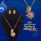 American Diamond Kanha ji Pendant Set (ADKPS1)
