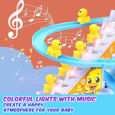 Happy Duck Track Set With Light & Music