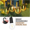 Rechargeable Outdoor Camping Hanging Retro Bulb Light (L34)