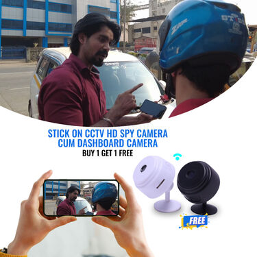 Stick on CCTV HD Spy Camera cum Dashboard Camera (CCTV18)