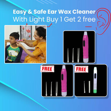 Easy & Safe Ear Wax Cleaner with Light - Buy 1 Get 2