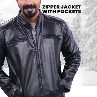 Pick any 1 Mens Leatherite Jacket (LJ-1)