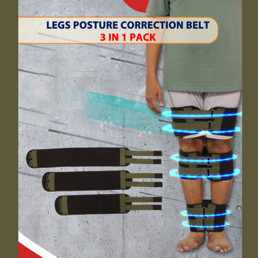 Legs Posture Correction Belt 3 In 1 Pack (HE13)