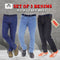 Mr. Tusker Set of 3 Denims with Free Belt (3DCB-1)