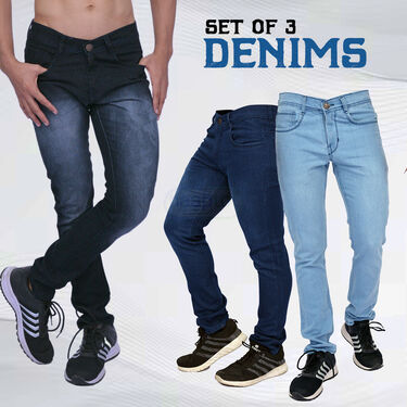 Mr. Tusker Set of 3 Denims (MT5)