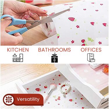 Pack Of 2 Foam Shelf Liner (2SL1)