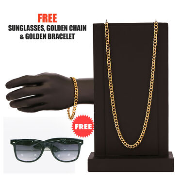 Pick Any 1 Stylish Leatherite Sandals + Free Sunglasses, Golden Chain & Golden Bracelet (SWJ3)