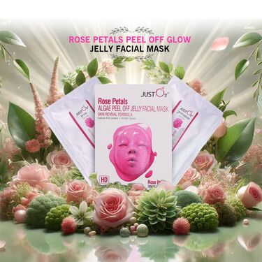Rose Petals Peel off Glow Jelly Facial Mask (RPAP)