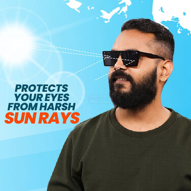 Pack Of 2 Sunglasses With Free Bluetooth Neckband (2SGBN1)