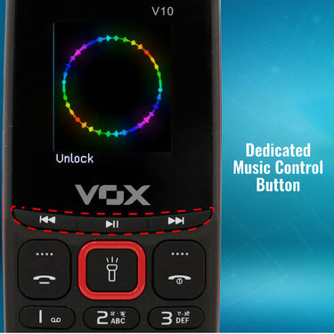 VOX Dual SIM 1.8" Big Battery Mobile with Stylish Watch (V10)
