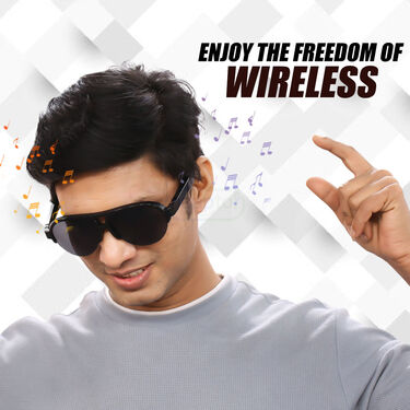 Wireless Bluetooth Sunglasses Open Ear Music & Calling (BSG1)